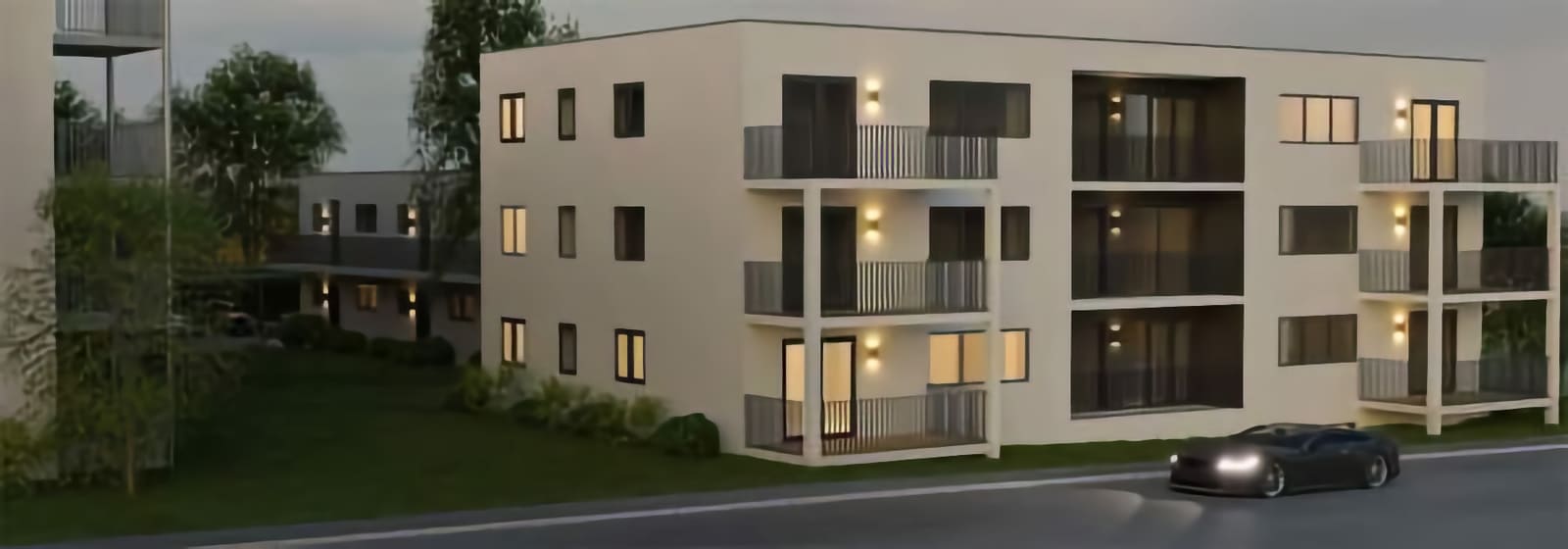 Mehrfamilienwohnhaus Konzept