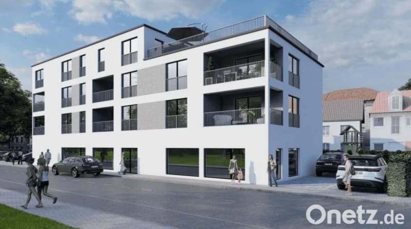 Benker-Areal Marktredwitz – Südansicht des Bauprojekts
